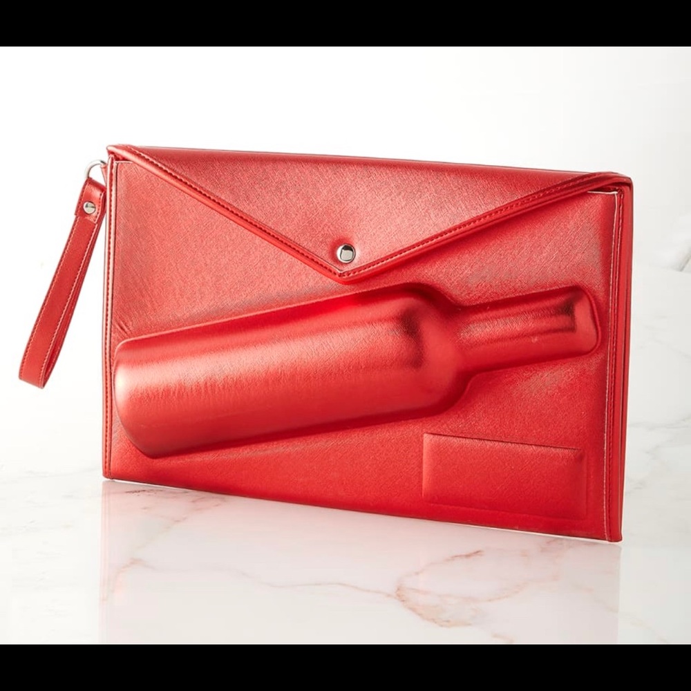Sold Out! 8 Oak Wine Bottle Carrying Clutch Bag